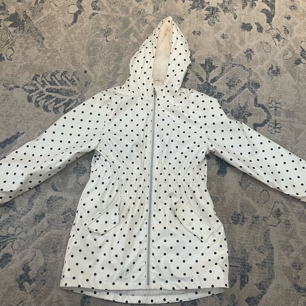 Polka Dot Kids Hooded Jacket